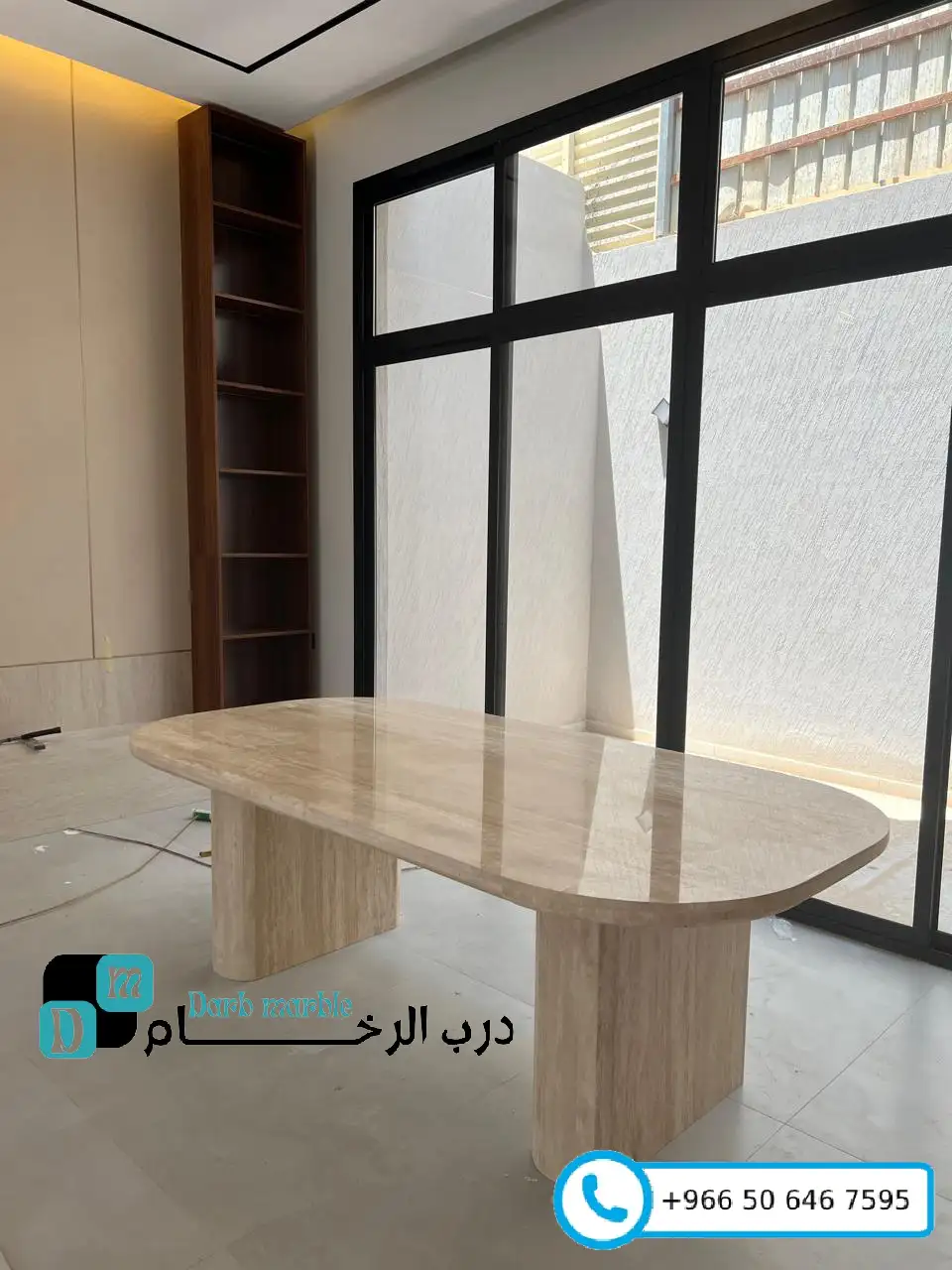 معرض الأعمال 169 طاولات طعام رخام بالرياض