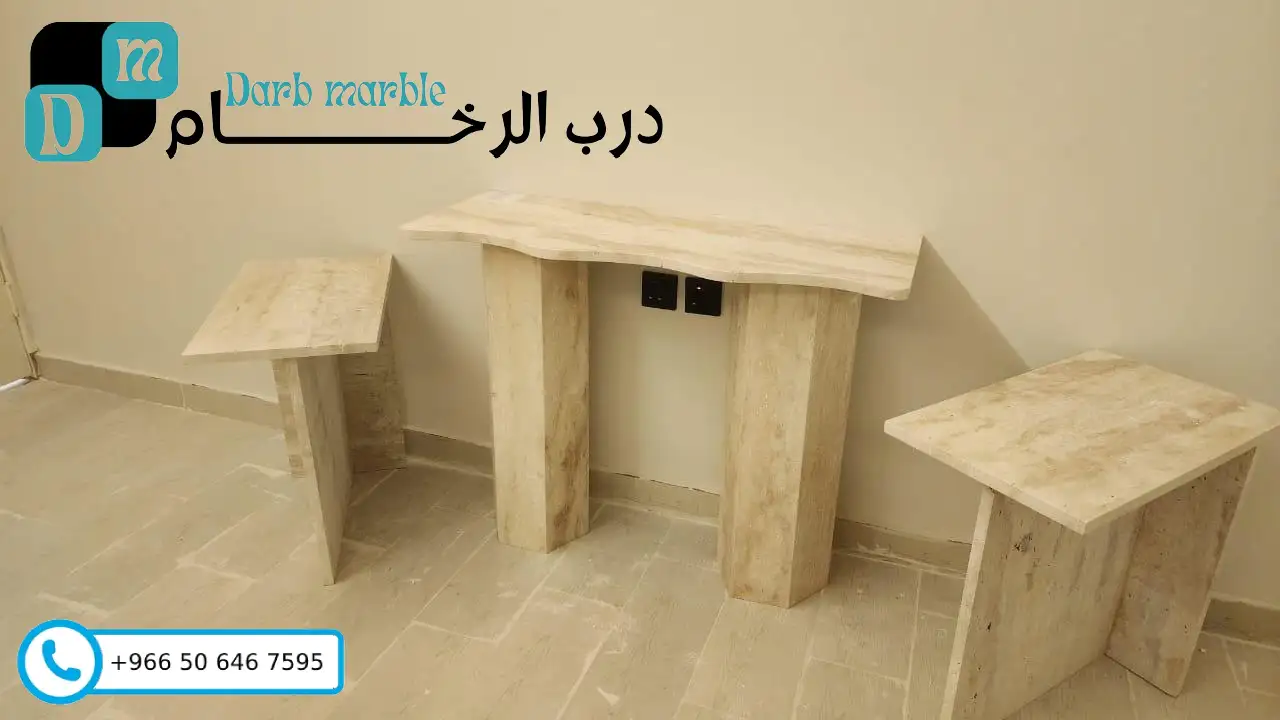 معرض الأعمال 190 كونسولات رخامية في الرياض